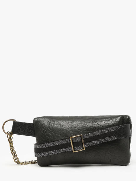 Sac Banane Coachella Bubble Cuir Marie martens Noir coachella MCF vue secondaire 4