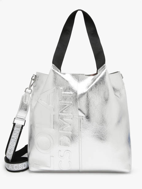 Sac Porté épaule Irise Lola casademunt Argent irise 4