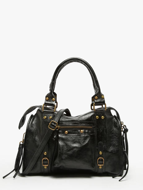 Sac Porté épaule Nine Cuir Milano Noir nine NI24092