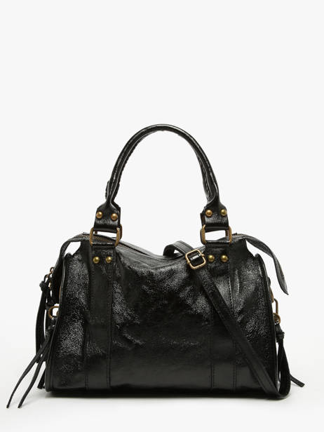 Sac Porté épaule Nine Cuir Milano Noir nine NI24092 vue secondaire 4