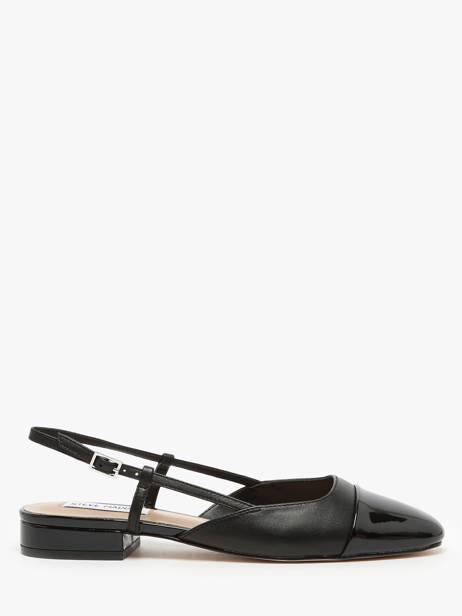 Escarpins Belinda En Cuir Steve madden Noir women Belinda Ballerina BLACK LEATHER