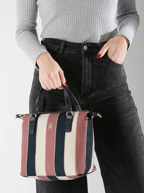 Sac Porté Main Poppy Polyester Tommy hilfiger Beige poppy AW16445 vue secondaire 1