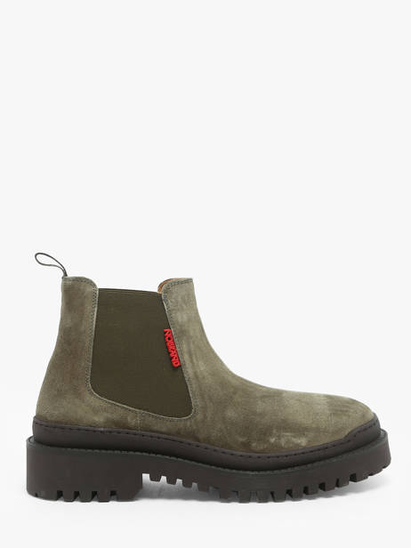 Chelsea Boots Livino 2 En Cuir No brand Vert men 16246