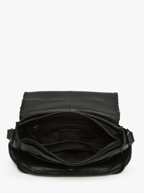 Sac Bandoulière Utility Cuir Basilic pepper Noir utility BUTI09 vue secondaire 2