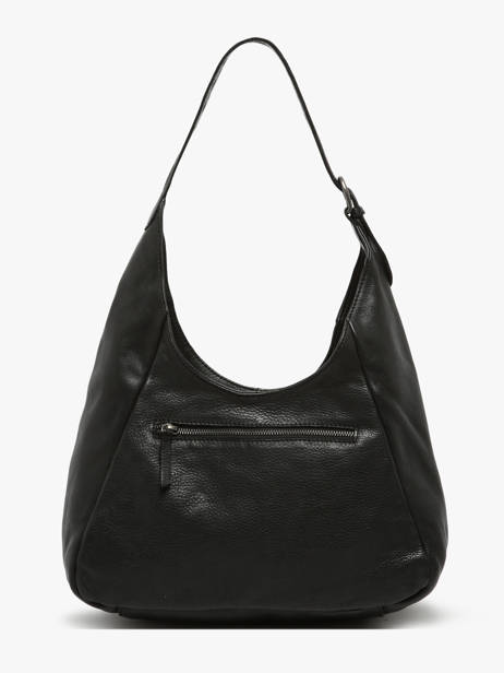 Sac Porté épaule Barcelone Cuir Basilic pepper Noir barcelone BBAC06 vue secondaire 4