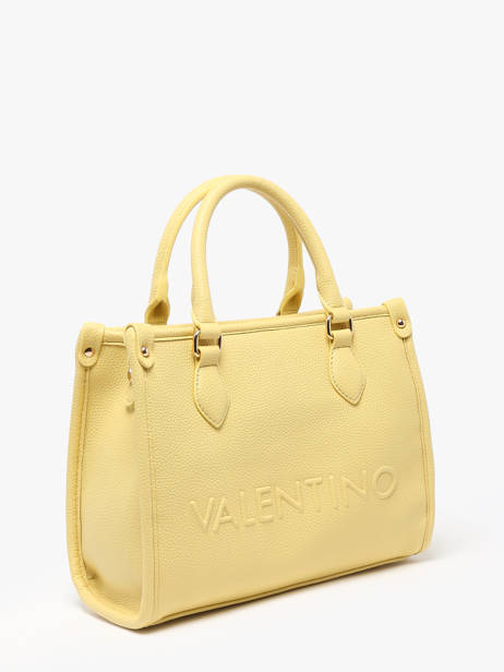 Sac Porté Main Rised Re Valentino Jaune rised re VBS8P905 vue secondaire 2