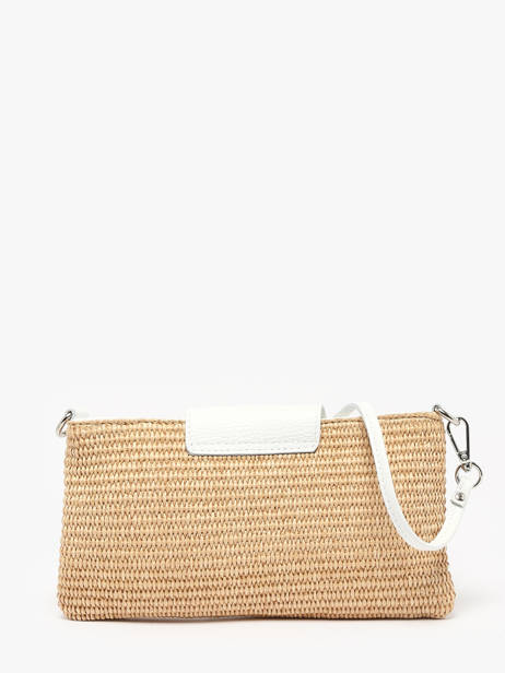 Sac BandouliÃ¨re Mini Osier Italie Lancaster Blanc mini osier italie 117 vue secondaire 4