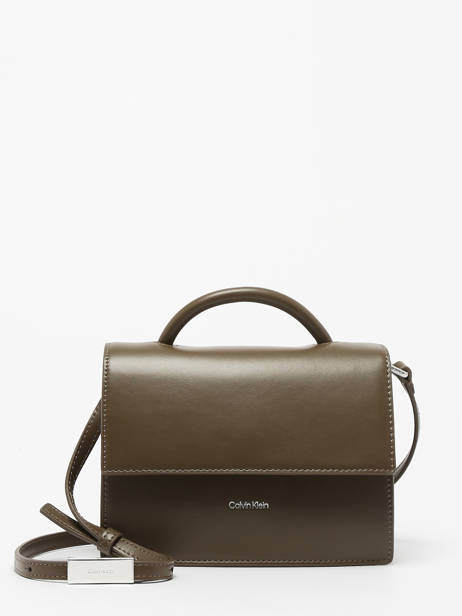 Sac BandouliÃ¨re Ck Linn Polyester RecyclÃ© Calvin klein jeans Marron ck linn K613162
