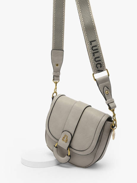 Sac Bandoulière Anneau Lulu castagnette Gris anneau YSEE vue secondaire 2