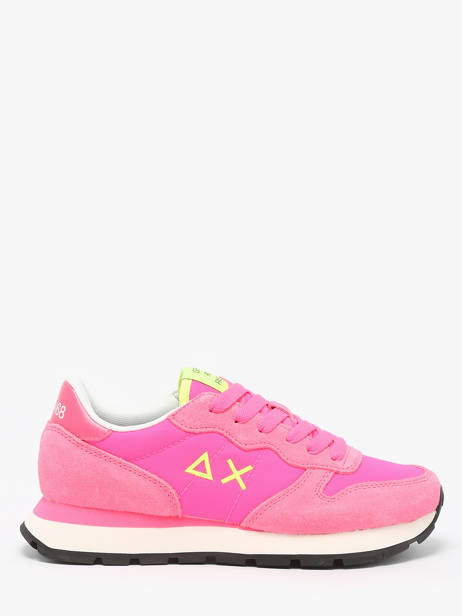 Sneakers Ally Solid Nylon Sun68 Rose women Z35201
