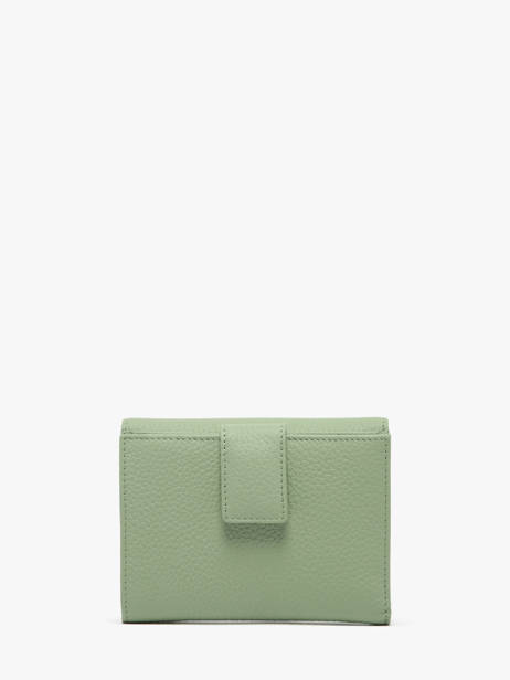 Leather Original N Wallet 2 Compartments Nathan baume Green original n 413N other view 3
