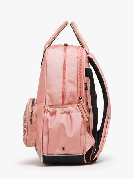 Sac Ã  Dos 2 Compartiments Cameleon Rose vintage fantasy PBVGSD37 vue secondaire 2