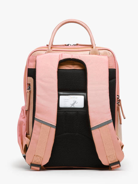Sac Ã  Dos 2 Compartiments Cameleon Rose vintage fantasy PBVGSD37 vue secondaire 4