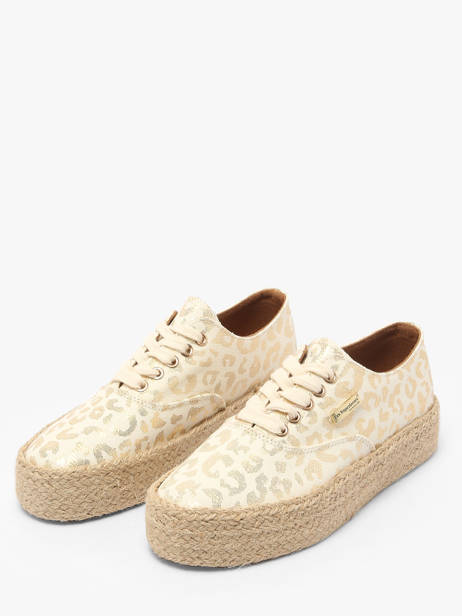 Espadrilles Cosmic Les tropeziennes Or women COSMIC vue secondaire 2