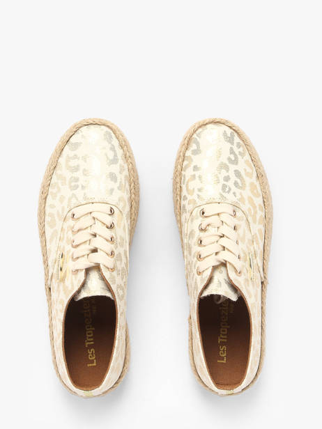 Espadrilles Cosmic Les tropeziennes Or women COSMIC vue secondaire 4