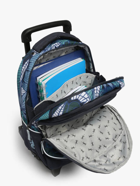 Sac A Dos Ã  Roulettes Cameleon Bleu actual SR39 vue secondaire 3