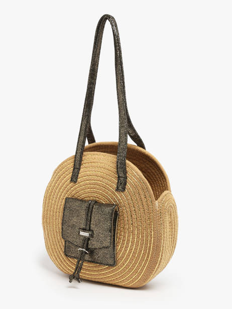 Sac Porté épaule Dario Coton Les tropeziennes Beige dario TZ01 vue secondaire 2