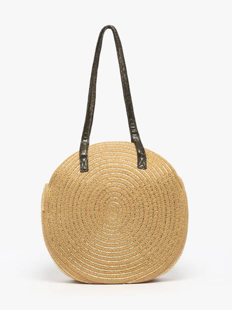 Sac Porté épaule Dario Coton Les tropeziennes Beige dario TZ01 vue secondaire 4