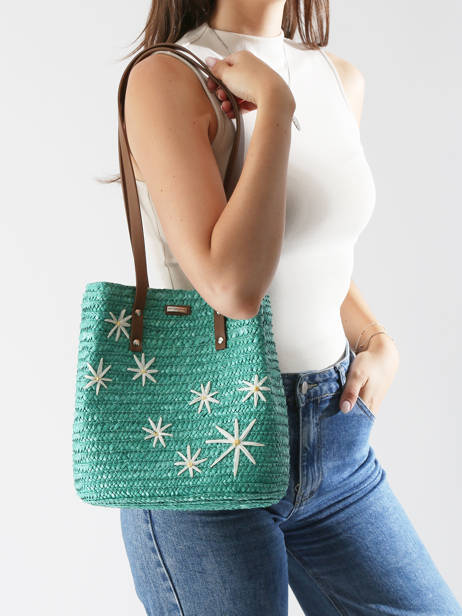Sac Porté épaule Koa Les tropeziennes Vert koa TZ02 vue secondaire 1