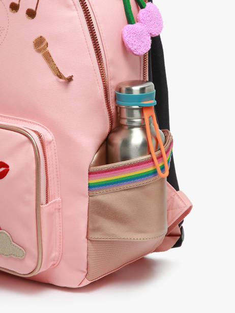 Sac Ã  Dos Bobby 1 Compartiment Jeune premier Rose daydream girls G vue secondaire 5