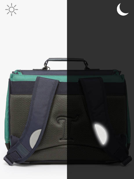Cartable 2 Compartiments Tann's Bleu les fantaisies g 38126 vue secondaire 5
