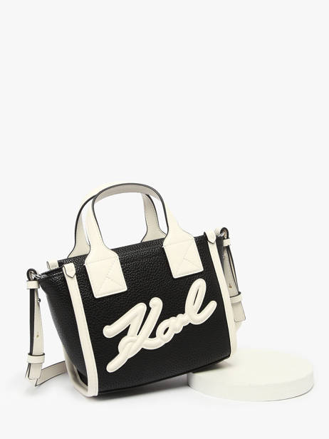 Sac BandouliÃ¨re K Skuare Polyurethane Karl lagerfeld Noir k skuare A3W30028 vue secondaire 2