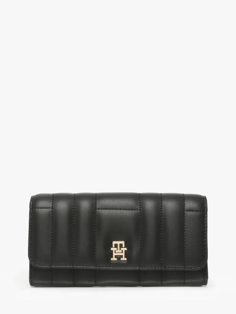 Portefeuille Tommy hilfiger Noir th feminine  AW17475