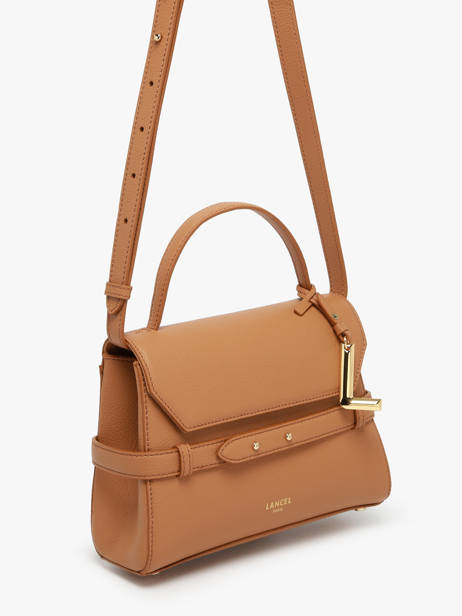 Sac Bandoulière Faubourg Cuir Lancel Marron faubourg A13948 vue secondaire 1