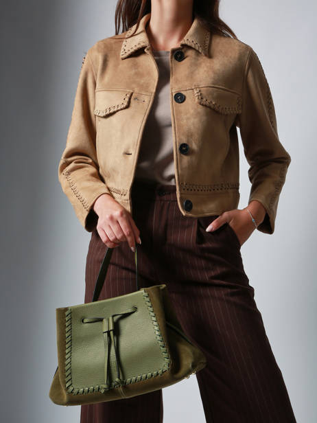 Sac Bandoulière Brumby Etrier Vert brumby EBRU148M vue secondaire 1