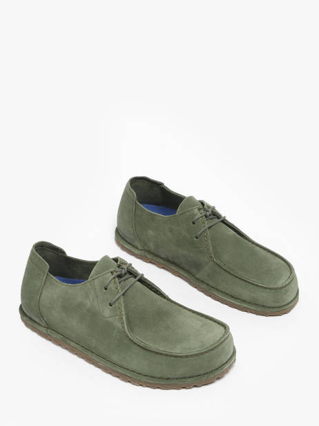 Chaussures Derbies En Cuir Birkenstock Vert men 1030109 vue secondaire 1