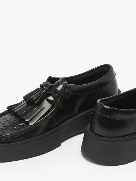 Chaussures Derbies Torview En Cuir Clarks Noir women 26184943 vue secondaire 2