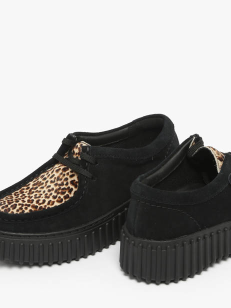 Chaussures Derbies Torhill Bee En Cuir Clarks Noir women 26181189 vue secondaire 2