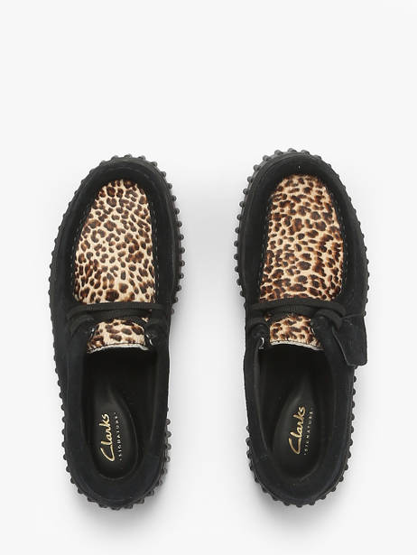 Chaussures Derbies Torhill Bee En Cuir Clarks Noir women 26181189 vue secondaire 3