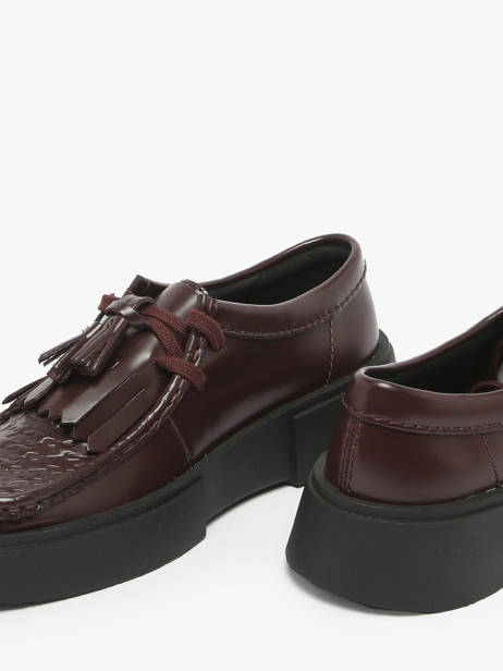 Chaussures Derbies Torview En Cuir Clarks Marron women 26184948 vue secondaire 2