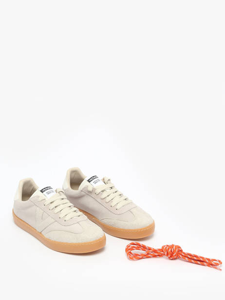Sneakers Berlin En Cuir Victoria Beige women 1126229 vue secondaire 1
