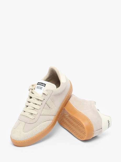 Sneakers Berlin En Cuir Victoria Beige women 1126229 vue secondaire 2