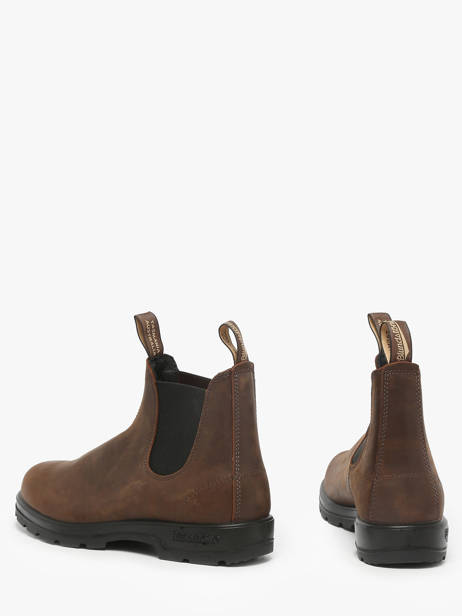 Chelsea Boots  En Cuir Blundstone Marron men 1609 vue secondaire 2