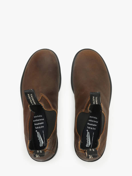 Chelsea Boots  En Cuir Blundstone Marron men 1911 vue secondaire 3