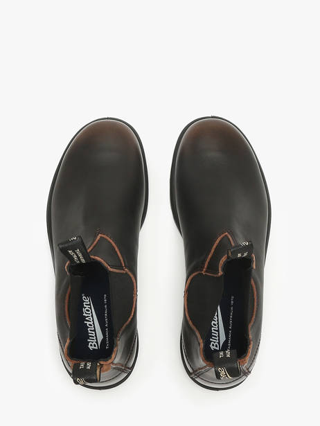 Chelsea Boots  En Cuir Blundstone Marron men 2440 vue secondaire 3