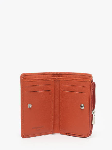 Portefeuille Cuir Hexagona Orange confort 468429 vue secondaire 1