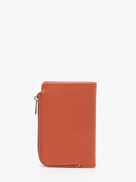 Portefeuille Cuir Hexagona Orange confort 468429 vue secondaire 2