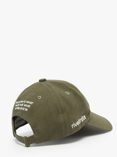 La Casquette Colette Coton Recyclé Rivedroite Vert timeless COLETTIM vue secondaire 2