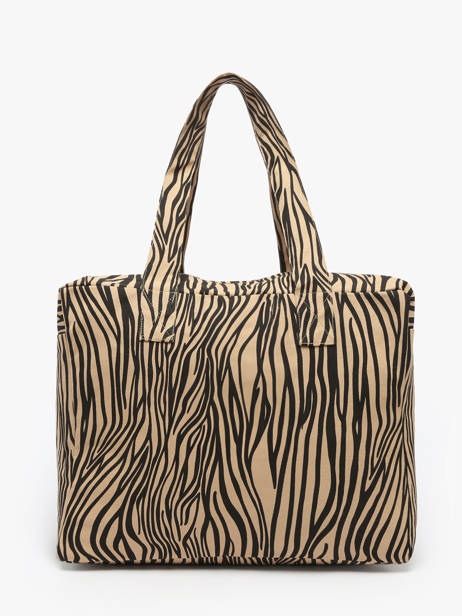 Le Sac Porté épaule A4 Célestins Coton Recyclé Rivedroite Beige wild tribe CELESWIL vue secondaire 3