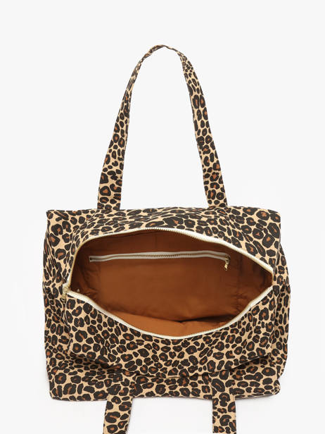 Le Sac Porté épaule A4 Célestins Coton Recyclé Rivedroite Marron forever wild CELESFOR vue secondaire 2