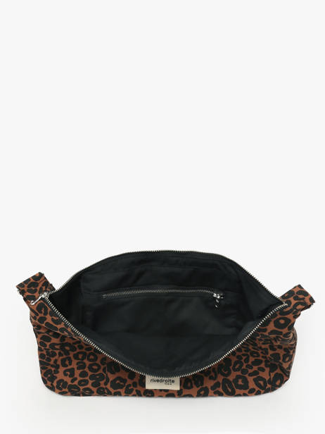 Le Sac Crossbody Mini Charlot Coton Recyclé Rivedroite Marron wild tribe MCHARWIL vue secondaire 2
