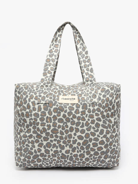 Le Sac Porté épaule A4 Célestins Coton Recyclé Rivedroite Gris into the wild CELESINT