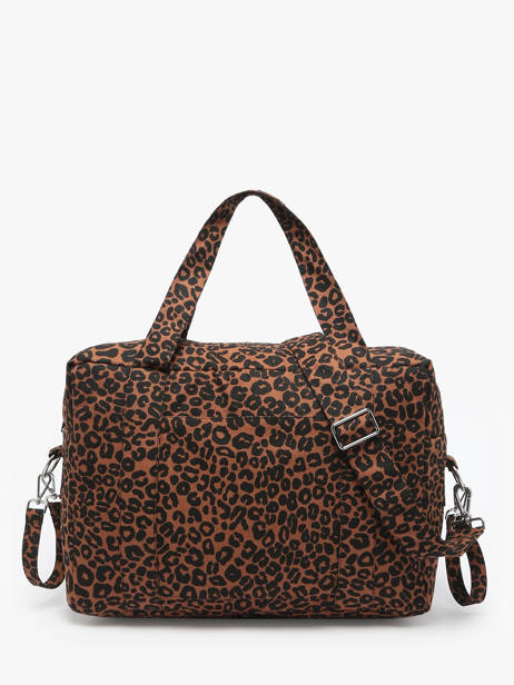 Sac Porté épaule Darcy Coton Recyclé Rivedroite Marron wild tribe DARCYWIL vue secondaire 3