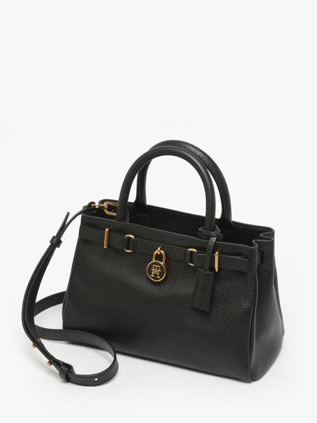 Sac Porté Main American Icon Cuir Tommy hilfiger Noir american icon AW17926 vue secondaire 2