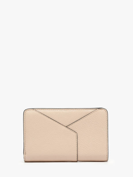 Portefeuille Enveloppe Cuir Lancel Beige enveloppe A13710 vue secondaire 2