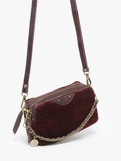 Sac Bandoulière Vintage Cuir Mila louise Marron vintage 2367XFUC vue secondaire 2